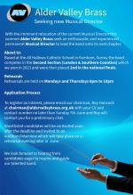Seeking Musical Director 
